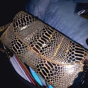 Gold Cute clutch